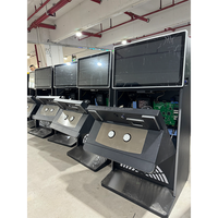 Vente chaude 27 \ "Pog 510 580 595 Multi Jeux Armoire Métallique Pas Cher Pot Personnalisé d'or Arcade Machine de jeu à jetons