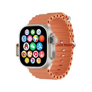 Yeni DW100Pro+ Akıllı Saat SIM Kart 3+32G Global Android AMOLED 2.04 İnç Görüntülü Arama WIFI GPS Youtube S10 Hücresel Sürüm - Product Image 3