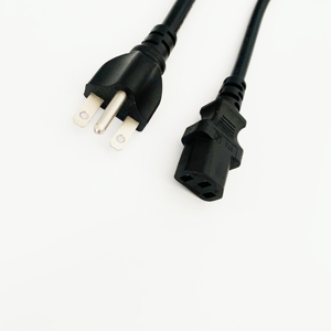 UL Standard 14AWG SJT 3 Prong <strong>Plug</strong> to IEC C13 Female Connector Ac Power Supply Cord - Product Image 3