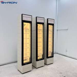 Réfrigérateur à boissons combiné à air et à refroidissement direct de conception mince | Haute efficacité, portes en verre pour les dépanneurs - Product Image 4