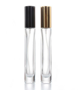 Transparent Oil Perfume Bottles clear Gold Sliver Black Cover 10ml From <strong>China</strong> <strong>Supplier</strong> - Product Image 2