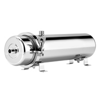 Système de purification d'eau personnalisé en acier inoxydable 304 avec membrane UF en PVDF, lavable, pour toute la maison, haut débit 2000 LPH, eau de puits/du robinet