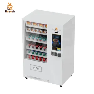 Self-service Automatic Combo Vending Machine For Drinks And Foods