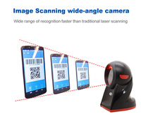 Lecteur de codes QR mains libres Android XB-8602H Syble, kiosque, scanner de codes-barres de bureau 1D 2D