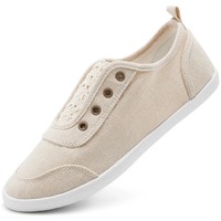 Sepatu Kanvas Wanita Terbaru dari Maz Wholesale, Desain Slip On Tanpa Tali, Dapat Dikustomisasi