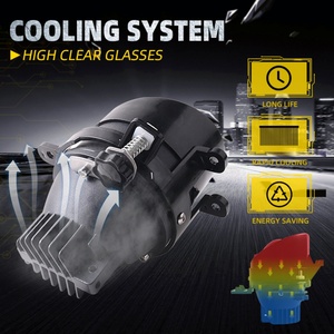 SANVI Auto Fog Lighting Car Lamp 5500k 4300k 3000k 3 Colors Led <b>Projector</b> Waterproof Fog <b>Light</b> Fit for Toyota Car - Product Image 5