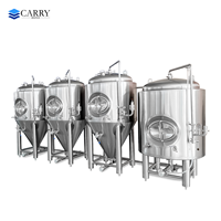 Cuve de Fermentation Conique en Acier Inoxydable 500L avec Chemise de Refroidissement et Trappe Latérale – En Stock