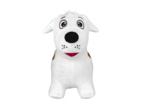 Jouet animal gonflable rebondissant, chien en peluche pour sauter, intérieur/extérieur