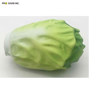 Vente chaude Boule anti-stress en forme de laitue romaine en PU personnalisée avec couleur personnalisée Jouet promotionnel certifié sécurité - Product Image 4