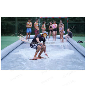 Vente flash : Skimboard gonflable en vinyle PVC IFUN pour l'extérieur, piste de glisse aquatique, surf, piscine, enfants, adultes, usage commercial et résidentiel, EN14960 - Product Image 2