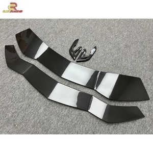สปอยเลอร์หลังคาร์บอนไฟเบอร์แท้แบบแห้ง สไตล์ Vorstein สำหรับรถยนต์แลมโบ กูร์ดิโอ อาเวนทาดอร์ LP700 ปี 2011-2015 ขายดี - Product Image 4