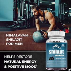 Gommes de Shilajit de l'Himalaya pur de soutien de supplément de champignon de marque privée - Product Image 4