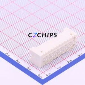 B24B-XADSS-N-A(LF)(SN) Wire-to-Board Pin Header Through hole Component (THT),P=2.5mm Connector 2x12P 2.5mm Through Hole XAD - Product Image 2