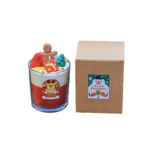 Bougie en cire de soja parfumée aux <span class=keywords><strong>épices</strong></span> <span class=keywords><strong>d</strong></span>'hiver de Noël, sans plomb, mèche en coton, combustion propre, faite <span class=keywords><strong>à</strong></span> la main, dans un bocal en verre, <span class=keywords><strong>d</strong></span>écoration de maison pour les fêtes, cadeau - Product Image 5