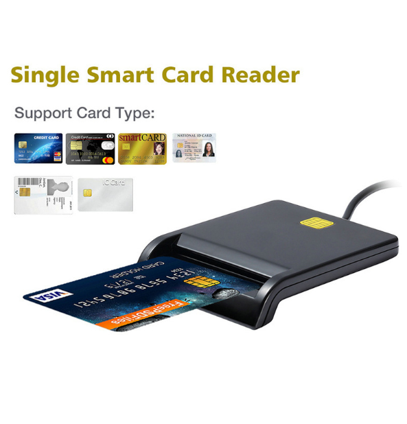 ATM EMV USB Credit Smart Card Reader / CAC Common Access Card Reader Writer