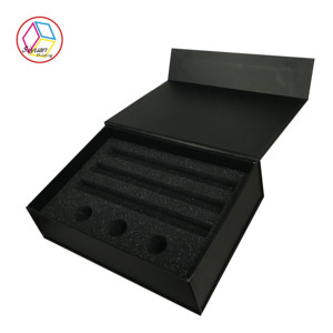 Sang Trọng Lật Top Hộp Quà Tặng Bắt Từ UV In Ấn Lá Dập Nổi Matt Cán Bút Vải Làm 2Mm Giấy Các Tông Bán Buôn - Product Image 5