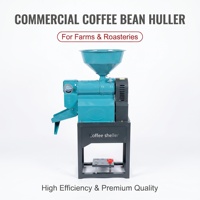 Machine à décortiquer les grains de café à haut rendement, en acier inoxydable, capacité 100 kg/h, efficace pour éliminer la peau de café séché