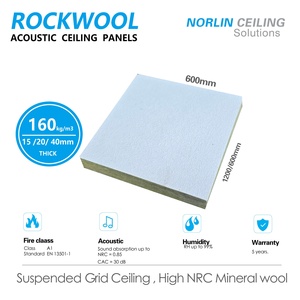 Paneles Acústicos de Lana de Roca Ignífuga para Techo, 15/20 mm de Espesor, 24*48, Celotex -- Paneles Acústicos para <span class=keywords><strong>Aislamiento</strong></span> Acústico - Product Image 3