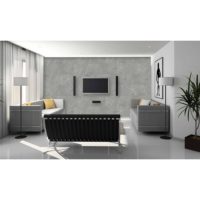 Paneles de Pared 3D Impermeables Carrara Mercury de 800x400x5.5mm para Baño y Cocina, Revestimiento de Pared Moderno SPC Ligero Autoadhesivo
