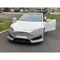 Pour Tesla Model s pare-chocs avant et arrière diffuseur de capot Spoiler Kit de carrosserie pièces automobiles Kit de carrosserie de haute qualité