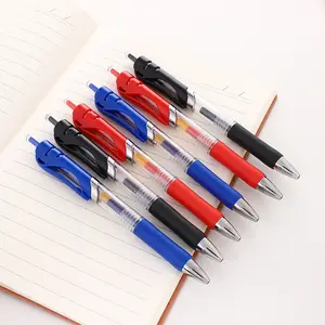 Wholesale Classic Signature Signing Gel Pen Black Blue Red 0.5MM Bullet Retractable Roller Gel Pen