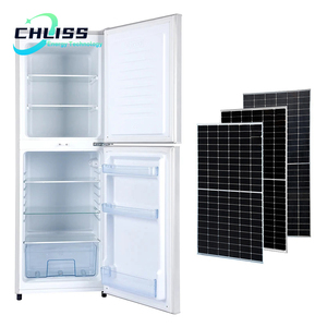 Solar Fridge, Refrigerator and <b>Freezer</b> With for Home,Solar Refrigerator With Dual Power Supply (Solar + AC). Supports Both Solar - Product Image 2