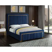 King Double Size Upholstered Bed Designs for Home