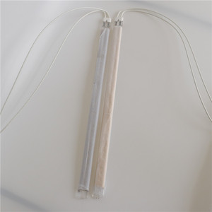 Resistencia al calor 400V 3000W tubo doble medio oro halógeno lámpara <span class=keywords><strong>de</strong></span> calor sauna infrarroja <span class=keywords><strong>bombillas</strong></span> para secado - Product Image 4