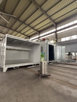 Mini four de cuisson industriel électrique à commande PLC pour peinture en poudre sur acier, avec une longue durée de vie