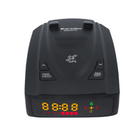 Détecteur de radar 360° G820STR avec informations GPS, zone d'alerte de 800 m, détection de vitesse par caméra mobile/fixe pour voiture