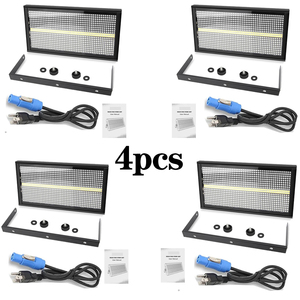 4 Pezzi LED 200W 864RGB+96Bianco 48+8 Segmenti Strobo con Controllo Sonoro DMX Super Luminoso per DJ, Discoteca, Effetti Scenici, Feste e Illuminazione da Palco - Product Image 5