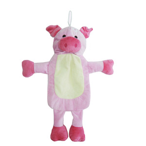 Wholesale CE standard rubber hot water bottles, cute animal hot water bottles, cartoon <b>toy</b> covers, hand warmer cloth covers. - Product Image 2