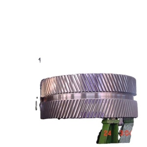 เกียร์ก้างปลาเหล็กกล้าคาร์บอนหลอมใช้กับกังหัน - Product Image 5