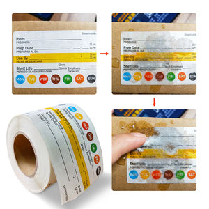 Chất Lượng Tốt Nhất Tùy Chỉnh Nhà Máy Giá Dính <span class=keywords><strong>Removable</strong></span> Dissolvable Nhãn Thực Phẩm - Product Image 5