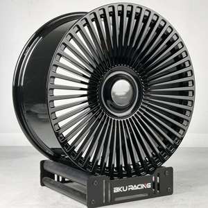 Jantes forgées Bku pour <span class=keywords><strong>Land</strong></span> <span class=keywords><strong>Rover</strong></span> Defender 90 110 L663 Range <span class=keywords><strong>Rover</strong></span> L460 L405 20 21 22 pouces, jantes sport à rayons en alliage 5x120 - Product Image 4