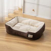 Nouveau lit d'hiver durable et léger pour chiens et chats de petite et moyenne taille, anti-adhérent aux poils, chaud et lavable en machine