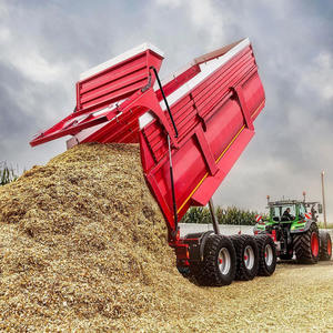 Rimorchio moderno idraulico a tre assi 30T per l'agricoltura - Product Image 6