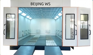 Chine <span class=keywords><strong>Prix</strong></span> le plus bas Cabine de pulvérisation automatique Certification CE ISO Système de chauffage électrique Brûleur diesel pour la <span class=keywords><strong>peinture</strong></span> de <span class=keywords><strong>voiture</strong></span> de <span class=keywords><strong>garage</strong></span> - Product Image 4