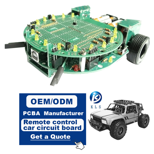 KLS Customized Remote Control Toy Car Circuit Board Wholesale Intelligent Remote Control Car PCBA Manufacturer