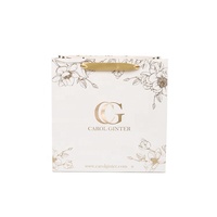 Sac cadeau haut de gamme en carton rigide et papier de qualité supérieure, personnalisé avec impression or, très prisé, doté