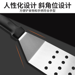Bbq Tools Set 10 Pc Stainless Steel Spatula Tongs Brush Fork Knife Dishwasher Safe For Outdoor Grilling Cooking - Product Image 3