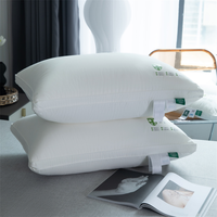 Oreiller d'hôtel pour la protection cervicale, aide au sommeil, antibactérien, anti-acariens, 200TC, noyau solide, pour la maison et les étudiants