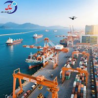 Transitaire maritime international, déclaration et dédouanement, livraison à la porte vers la Belgique, l'Europe