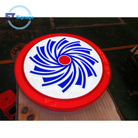 Enseigne lumineuse LED personnalisée en aluminium pour devanture de magasin, lettres en relief éclairées pour extérieur, boîte à lumière publicitaire pour restaurant et commerce