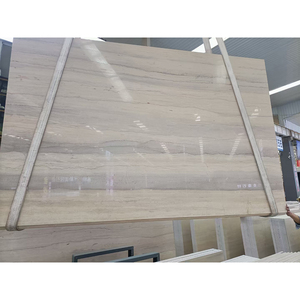 แผ่นหินอ่อนลายไม้แปะก๊วยขัดเงาแบบโมเดิร์น Goldtop สำหรับเคาน์เตอร์ครัว ห้องนั่งเล่น และผนังทีวี - Product Image 1