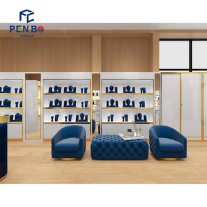 Kovict thời trang đồ trang sức Cửa hàng đồ trang sức thiết kế đồ nội thất Vàng kệ trưng bày đồ nội thất để trưng bày đồ trang sức - Product Image 5