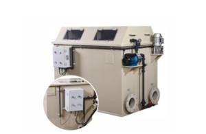 Séparateur de solides immergés <span class=keywords><strong>RAS</strong></span> haute densité Fonctionnement à très bas niveau d'eau Élimine précisément les déchets Réduit la charge du biofiltre - Product Image 3