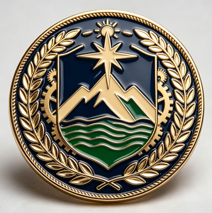 Custom Logo Metal Lapel <b>Pin</b> Soft Enamel <b>Badge</b> Round Zinc Alloy Emblem for Garment Bags Hats Souvenir Gift - Product Image 3