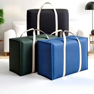 Set di Borse Pieghevoli VENO 40L Salvaspazio per Traslochi con Cerniere e Maniglie, Organizzatore Appendibile Resistente - Product Image 4
