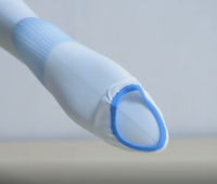 Bas de contention médicaux anti-THC, longueur cuisse, 13-18 mmHg, avec trou d'inspection